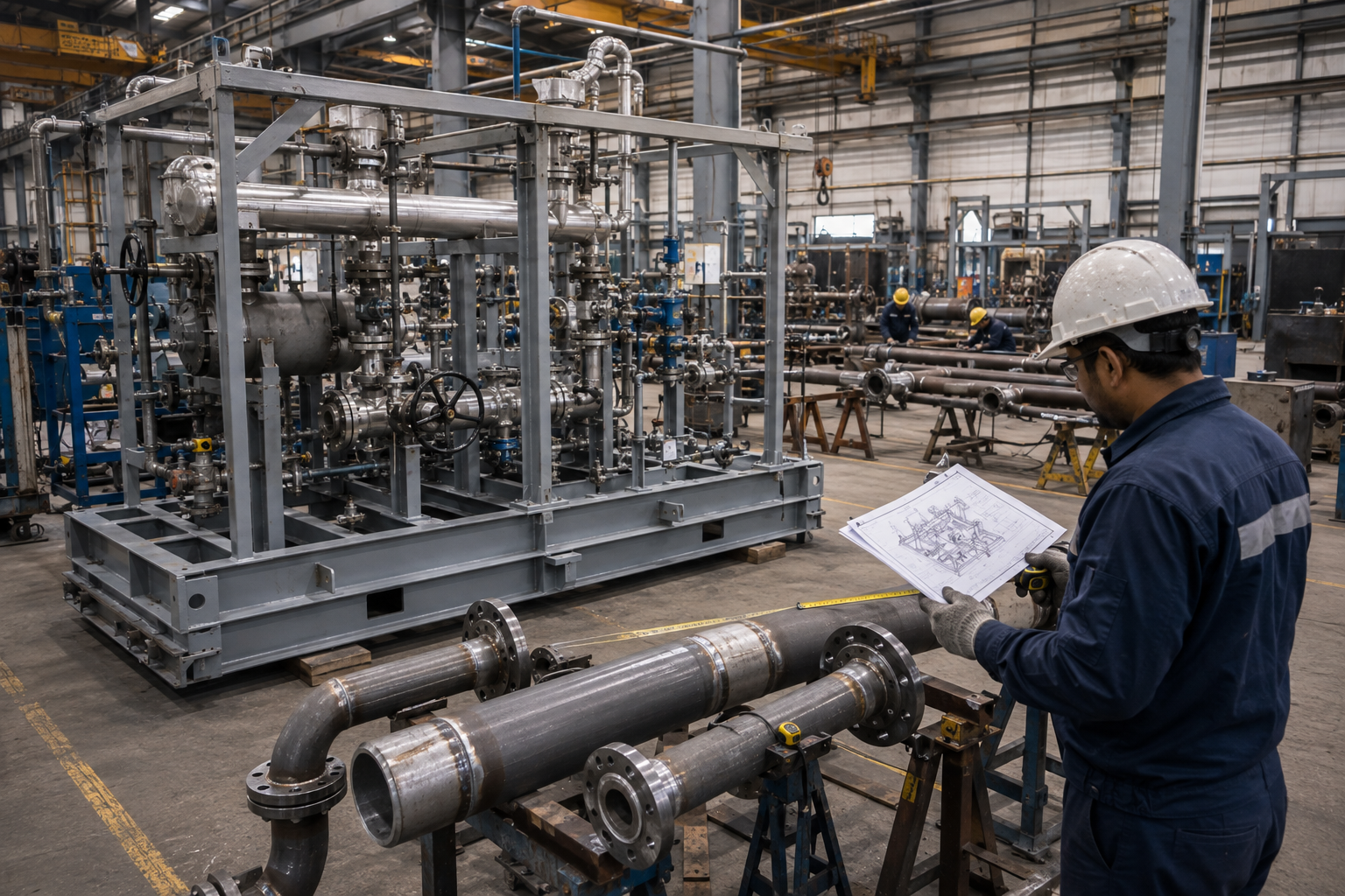 Equipment, Skid & Pipe Spool Fabrication