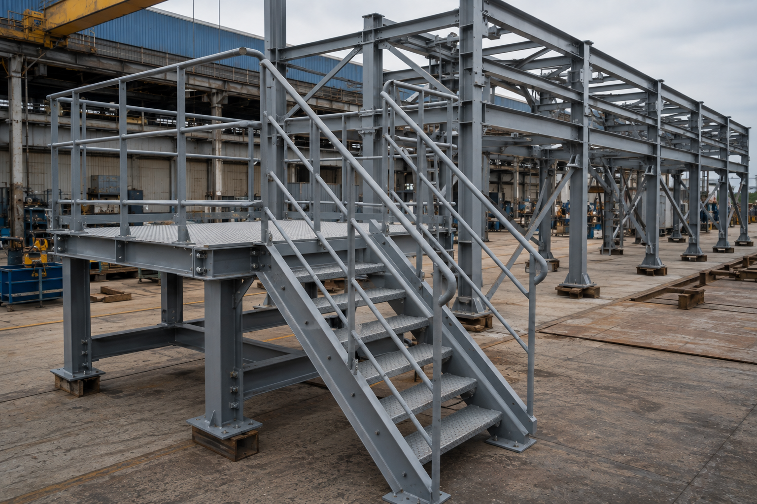Pipe Racks, Platforms & Steel Structures