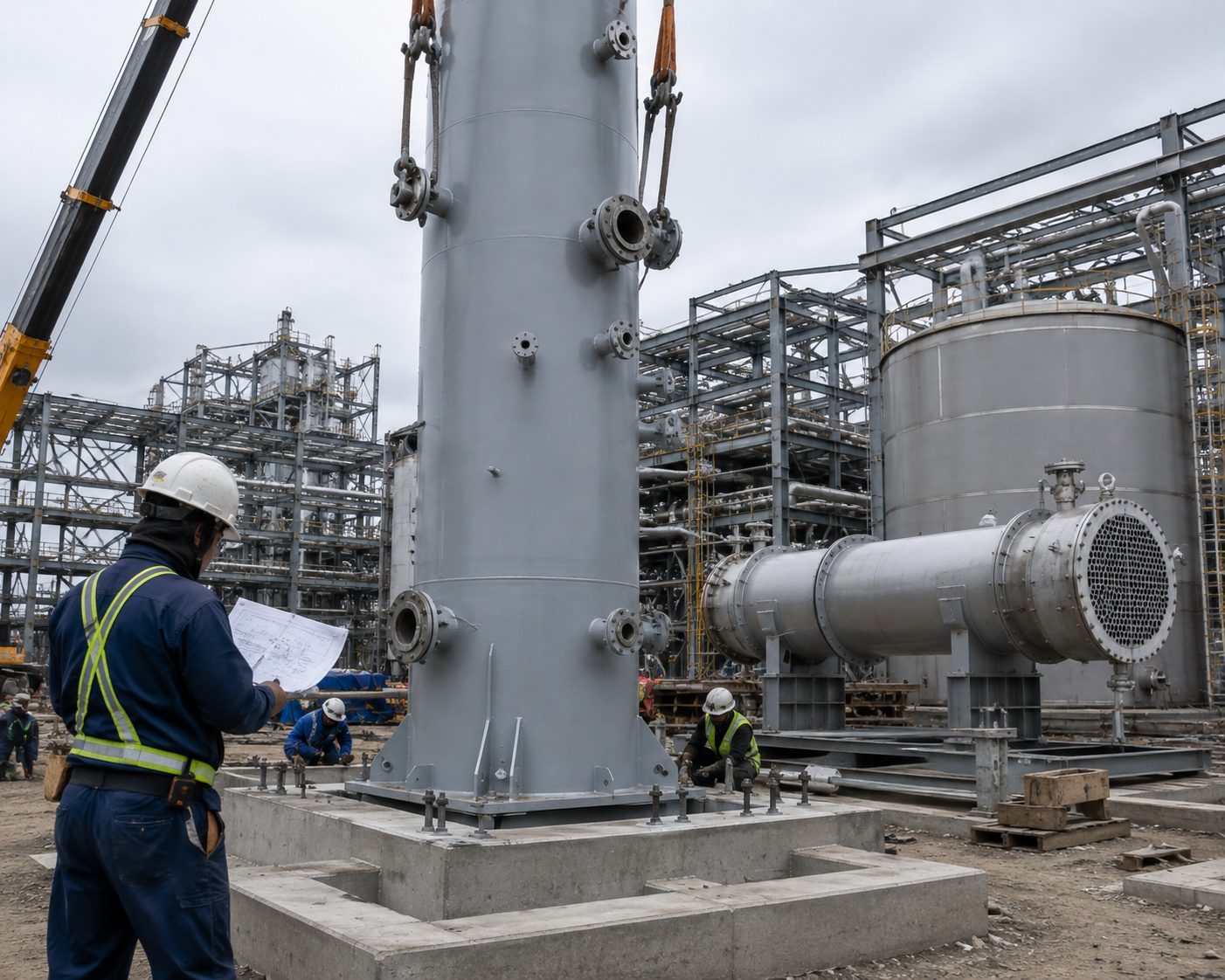 Static Equipment Installation