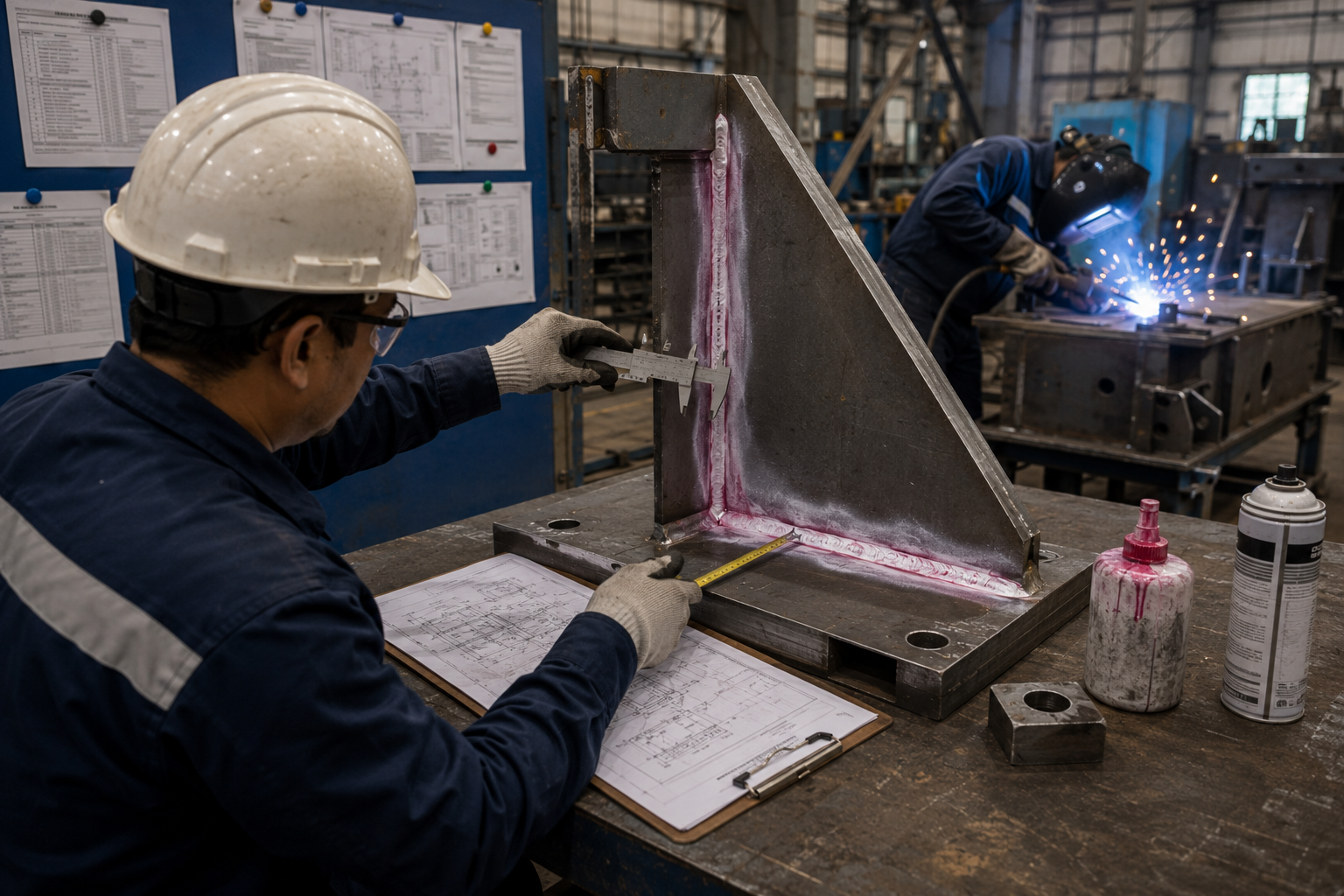 Quality Welding, Fit-Up & Dimensional Inspection